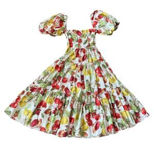 Cara Cara Fruit Midi Dress